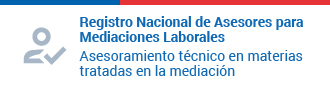 Registro nacional de asesores para Mediaciones laborales Registro nacional de asesores para Mediaciones laborales
