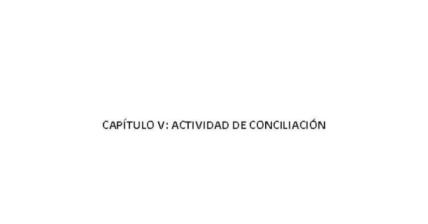 Capítulo VI Conciliación 2011