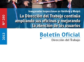 Boletín oficial: Agosto 2013