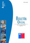 Boletín oficial: Agosto 2011