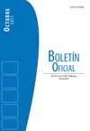 Boletín oficial: Octubre 2011
