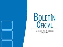 Boletín oficial: Octubre 2011