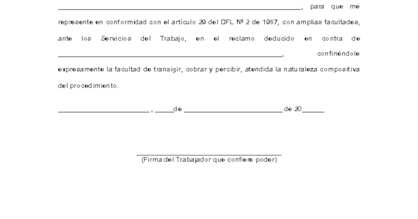 PODER SIMPLE COMPARENDO - TRABAJADOR