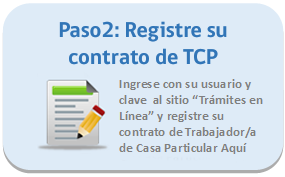 Paso 2: Registre su contrato de TCP