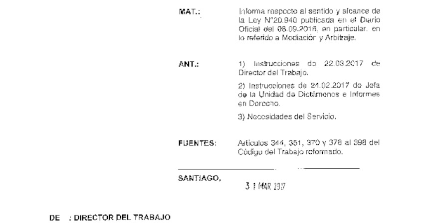 Dictamen 1414/0033 Mediación y Arbitraje