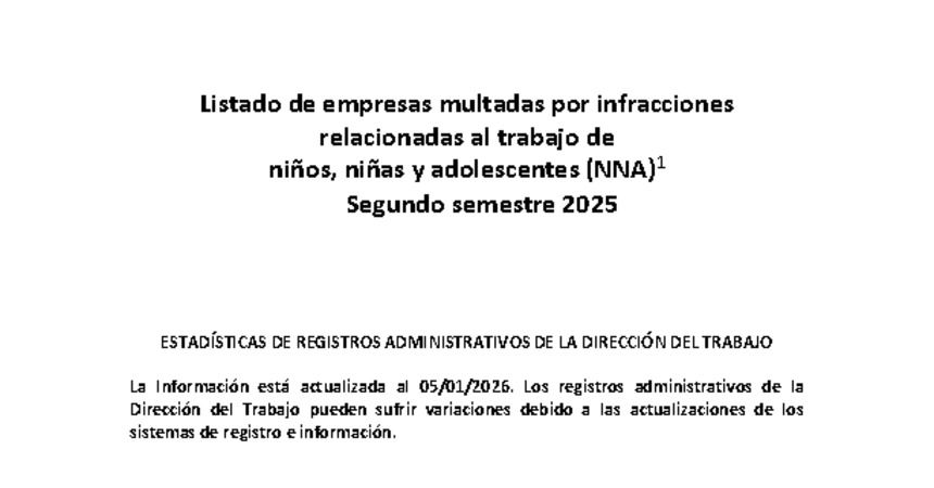 Segundo Semestre de 2025