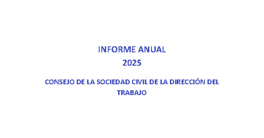 Informe Anual COSOC 2025