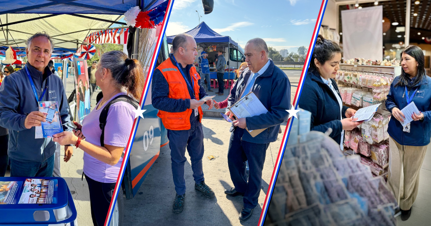 Funcionarios de la DT desplegados en el norte, centro y sur del país