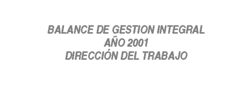 BGI 2001