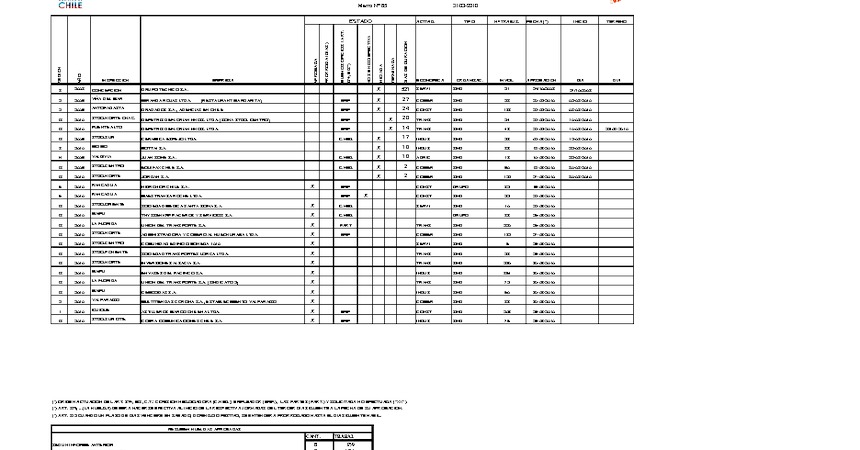 Informe 31.03.2010