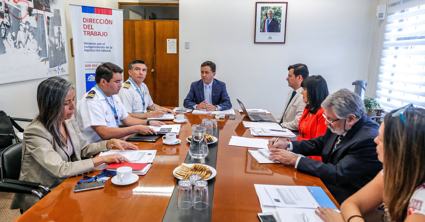Dirección del Trabajo encabeza reunión de fiscalizadores del Programa Nacional de Seguridad y Salud en el Trabajo