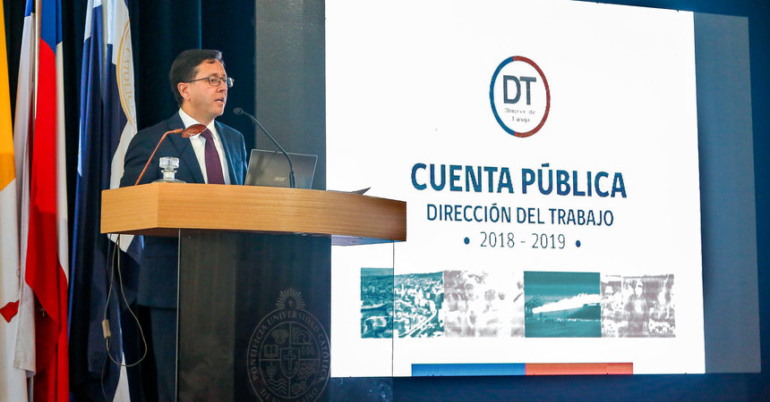 Director Nacional del Trabajo presenta Cuenta Pública de la gestión institucional 2018 y los desafíos para 2019