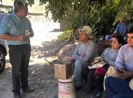Difunden normativa de protección UV a trabajadores agrícolas de Alto del Carmen