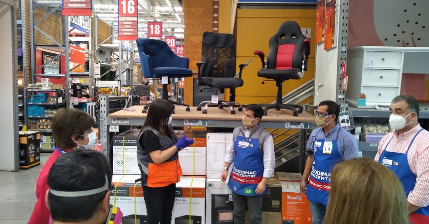 Maule: Dirección del trabajo fiscaliza medidas de higiene y seguridad en el retail