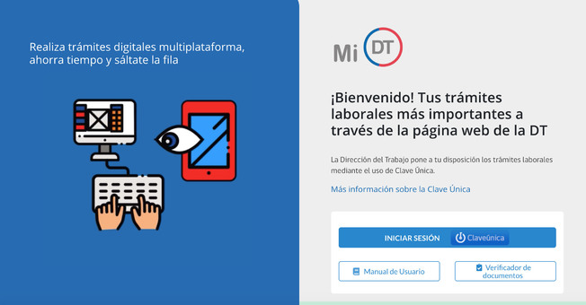 Suscripcion De Pactos De Reduccion Temporal De La Jornada De Trabajo Tramite Se Habilitara En El Portal Mi Dt El 24 De Abril Y Requerira Las Claves Del Sii Para Empleadores Y