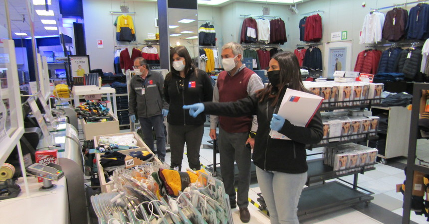 Maule: Dirección del Trabajo fiscalizó tiendas del retail en Talca y detectó infracciones de seguridad y salud