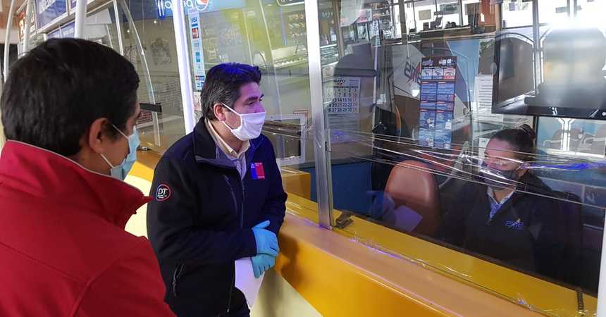 Ñuble: Dirección del Trabajo Fiscaliza condiciones de higiene y seguridad en terminales de Chillán
