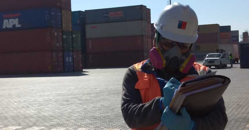 Valparaíso: Dirección del Trabajo fiscaliza almacenes extraportuarios para garantizar la seguridad de sus trabajadores
