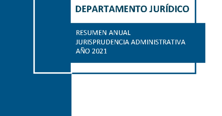 Compendio 2021 Final - Dirección del Trabajo