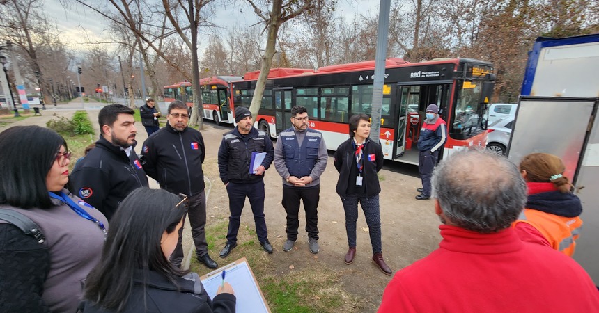 Dirección del Trabajo fiscaliza líneas de transporte de pasajeros y constata graves irregularidades que afectan a conductores/as