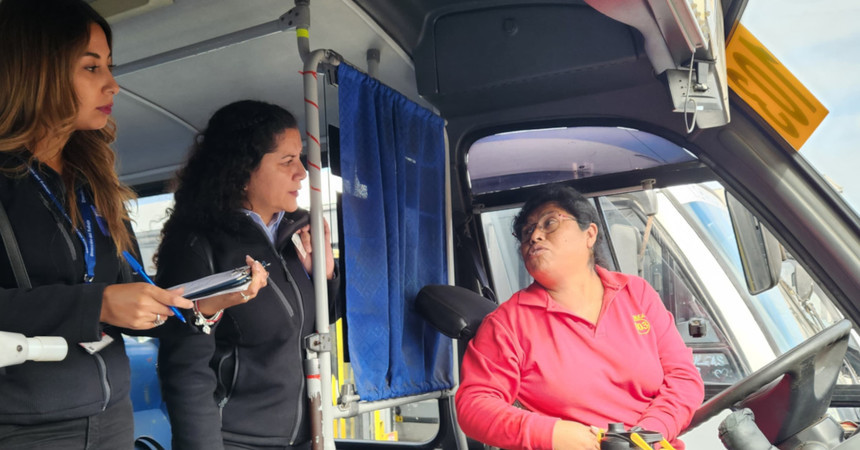 DT realiza programa de fiscalización en el transporte público de Antofagasta