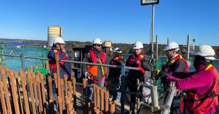 Equipos nacionales y regionales de la Dirección del Trabajo fiscalizan obras del Puente de Chacao