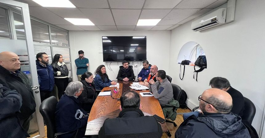 Director del Trabajo se reunió con sindicatos ferroviarios por trágico accidente en San Bernardo