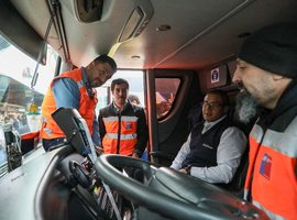 Multas por 210 millones de pesos en fiscalización de buses interurbanos por feriado largo