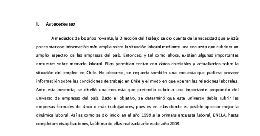 Marco metodológico ENCLA 2008