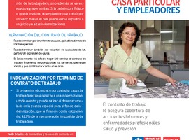 Volante: Trabajadoras de Casa Particular y Empleadores