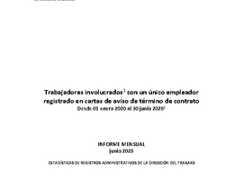 Cartas de aviso de término de contrato - Junio 2026