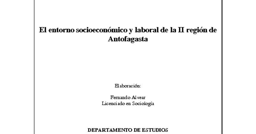 Documento de Trabajo Nº2: