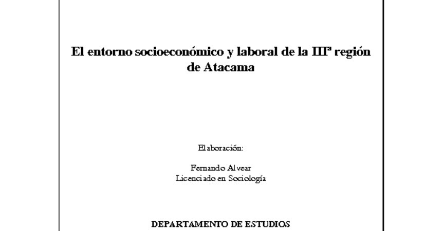 Documento de Trabajo Nº3