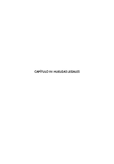 Capítulo IV Huelgas