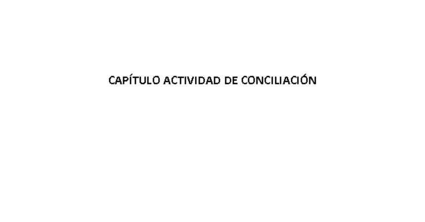 Capítulo VI Conciliación