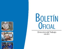 Boletín oficial: Julio 2011